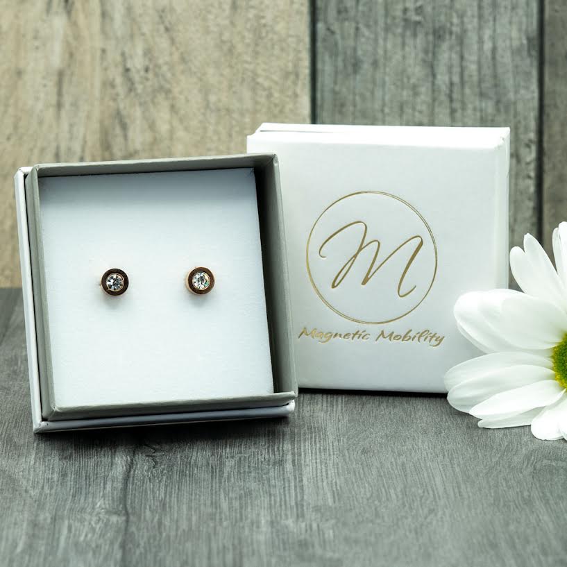 Magnetic Mobility Stainless Steel Plated Rose Gold Colour