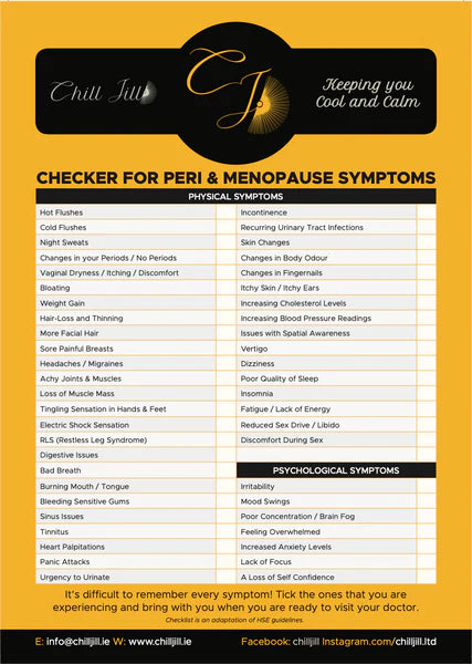 Don't forget to print our Symptom Checker!